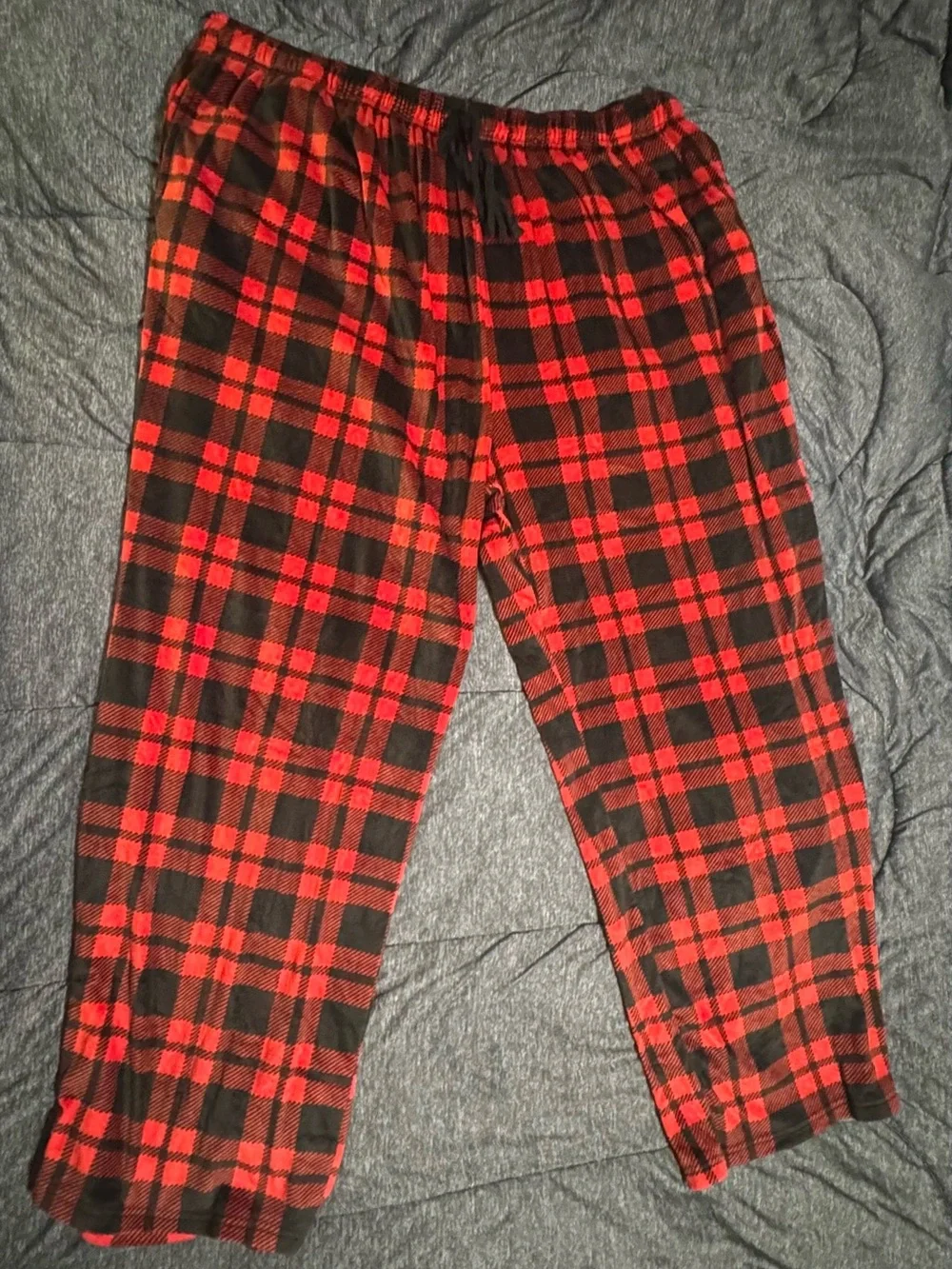 Cuddl Duds Red and Black Plaid 'Papa Bear' Kids Pajama Set